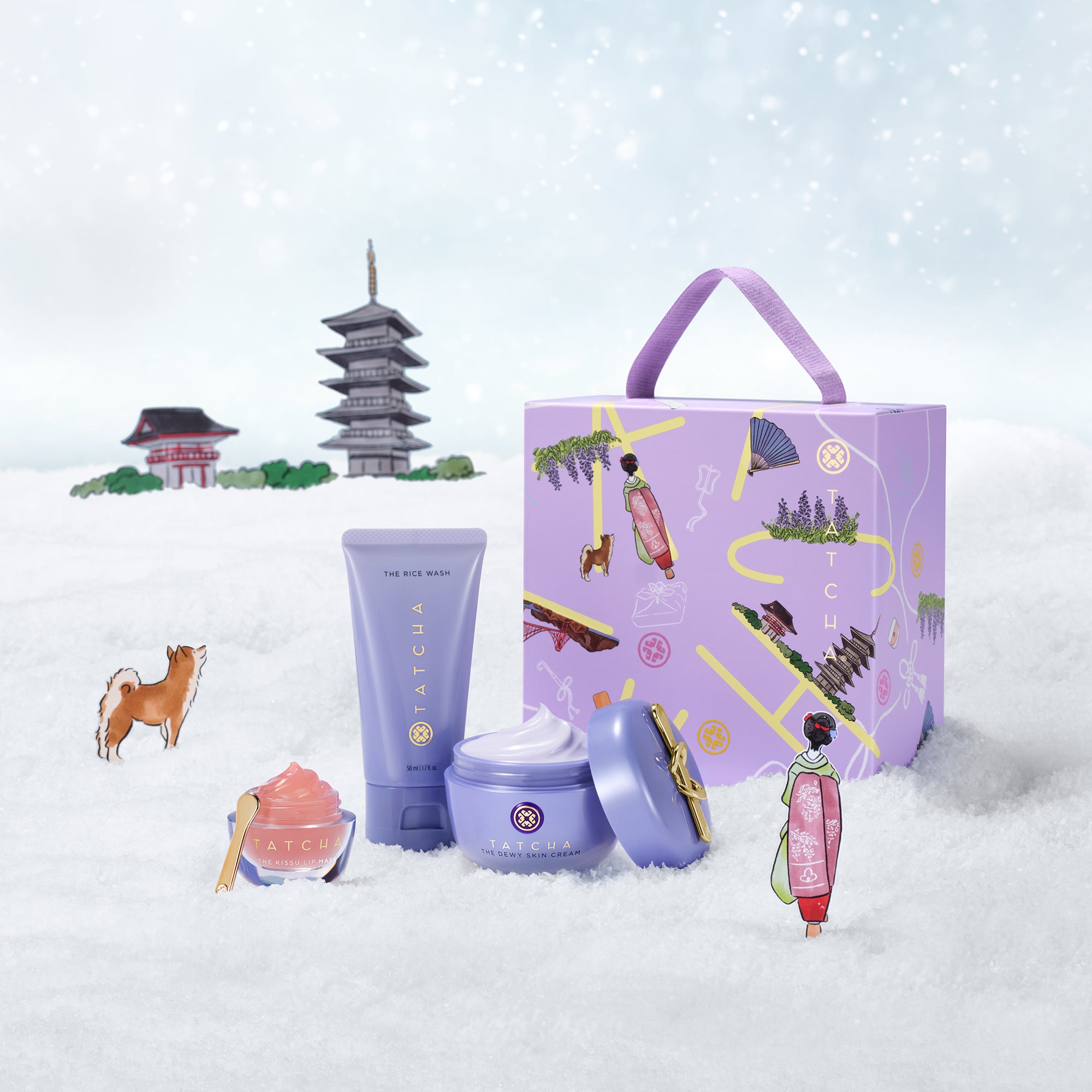 Dewy Skin, Plump Lips Set