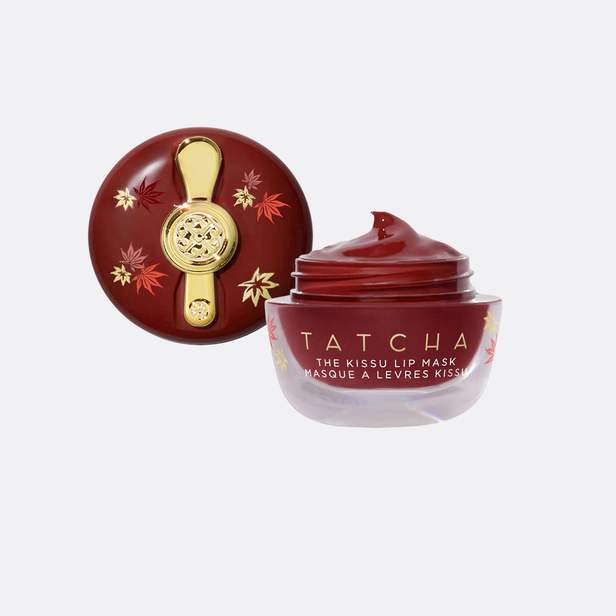 The Kissu Lip Mask Deep Maple Red