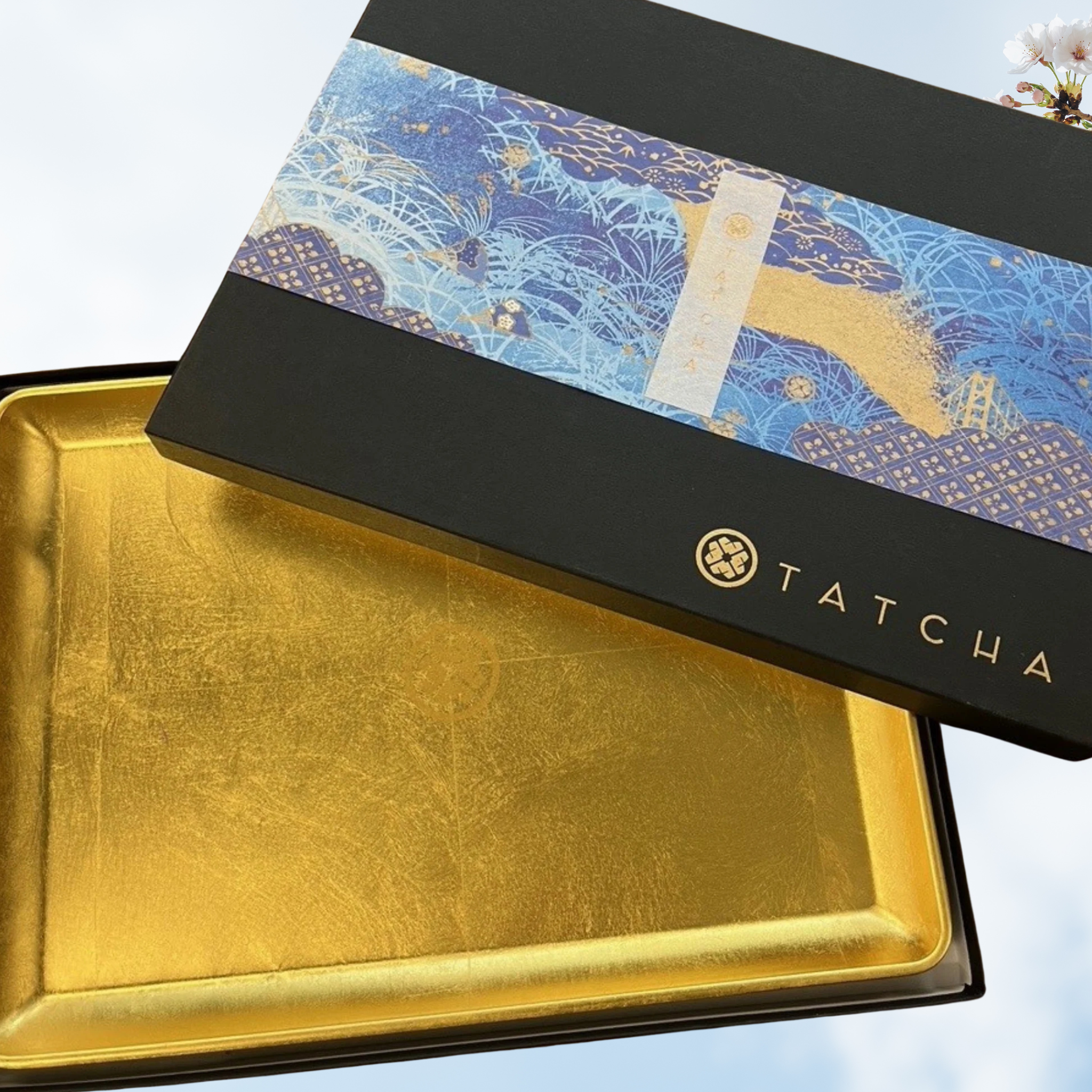 Gold Obon Tray